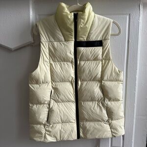 ON YELLOW PUFFER VEST